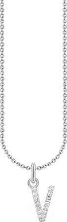 THOMAS SABO Kette mit Anhänger Buchstabe,