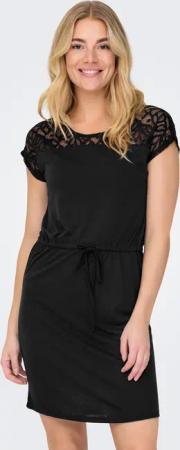 ONLY Spitzenkleid ONLSINDY LIFE S/S O-NECK
