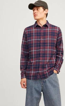 Jack & Jones Langarmhemd JJJOSHUA FALL