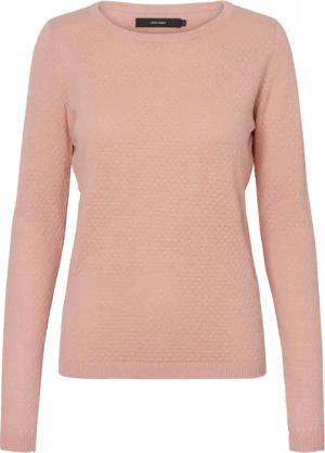 Vero Moda Rundhalspullover VMCARE STRUCTURE LS