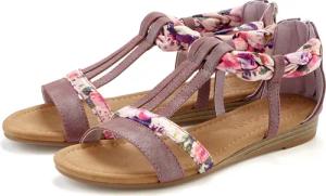 LASCANA Sommerschuh, Sandalette, Sandale mit Verzierung