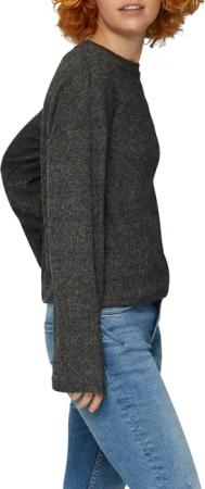 QS Langarmshirt mit Rundhalsausschnitt
