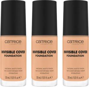 Catrice Foundation Invisible Cover Foundation, 3-tlg.,