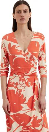 Marc O'Polo Druckkleid in Wickel-Optik