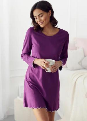 LASCANA Sleepshirt mit Wellensaum