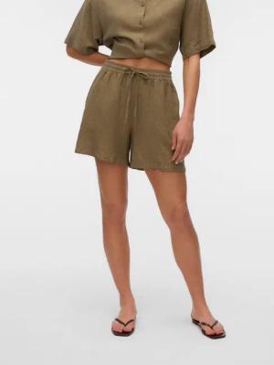 Vero Moda Shorts VMLINN LINEN SHORTS