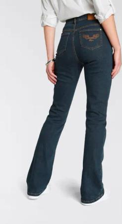 Arizona Bootcut-Jeans Comfort-Fit ausgestellte Beinform, mit