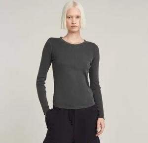 G-STAR Langarmshirt Tops Overdyed slim im