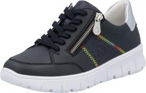 Rieker Sneaker, Schnürschuh, Halbschuh, Freizeitsneaker, seitlicher