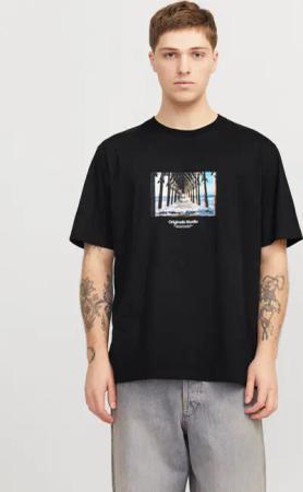 Jack & Jones Kurzarmshirt JORVESTERBRO PICTURE