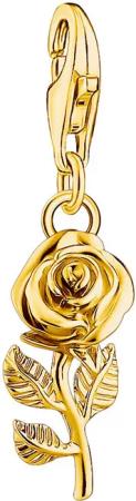 THOMAS SABO Charm-Einhänger Rose, 2076-664-10, 2077-413-39