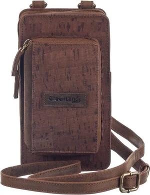 GreenLand Nature Handytasche NATURE leather-cork, mit