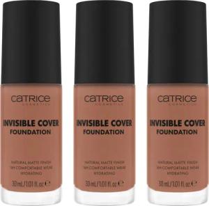 Catrice Foundation Invisible Cover Foundation, 3-tlg.,