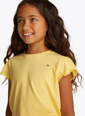Tommy Hilfiger T-Shirt ESSENTIAL RUFFLE SLEEVE