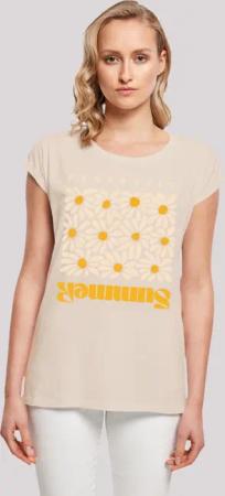 F4NT4STIC T-Shirt Summer Sunflower Print
