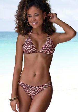 LASCANA Bikini-Hose Holly mit goldfarbenen Zierringen