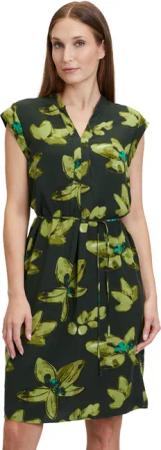 Cartoon Tunikakleid Cartoon Tunikakleid mit Blumenprint