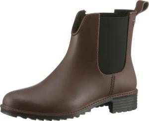 Rieker Chelseaboots, Gummistiefelette, Schlupfboots, Blockabsatz, zum