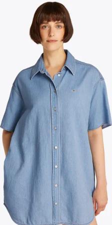 Tommy Jeans Curve Hemdblusenkleid SS SHIRT