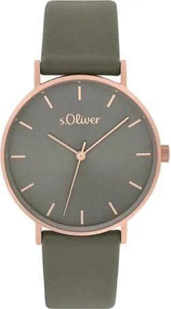 s.Oliver Quarzuhr 2033488, Armbanduhr, Damenuhr, analog,