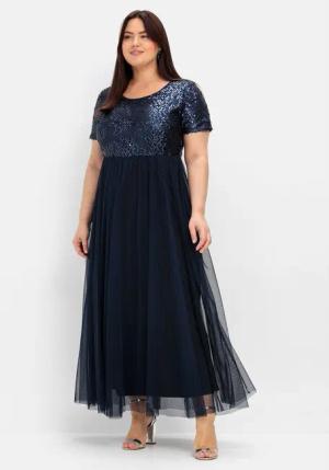 Sheego Abendkleid Große Größen in A-Linie