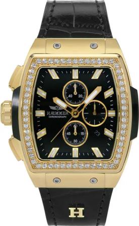 HAEMMER GERMANY Chronograph TONNEAU CLAIR, T-004,