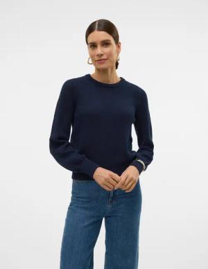 Vero Moda Rundhalspullover VMAMAZING LS O-NECK