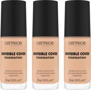 Catrice Foundation Invisible Cover Foundation, 3-tlg.,