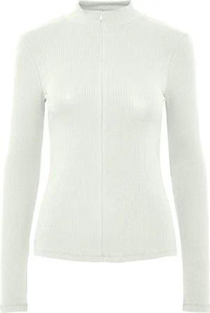 pieces Stehkragenshirt PCKITTE ZIP LS T-NECK