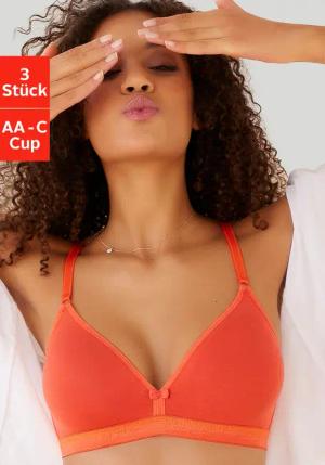 petite fleur Bralette-BH (Packung, 3 Stück)