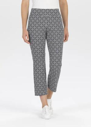 Stehmann Stoffhose Sommerhose mit grafischem Muster