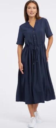Ragwear Sommerkleid CASAREA mit Taillenbindegürtel