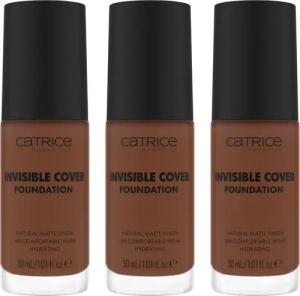 Catrice Foundation Invisible Cover Foundation, 3-tlg.,