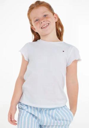 Tommy Hilfiger T-Shirt ESSENTIAL RUFFLE SLEEVE