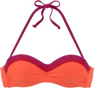 s.Oliver Bügel-Bandeau-Bikini-Top Yella, mit kontrastfarbenen Details