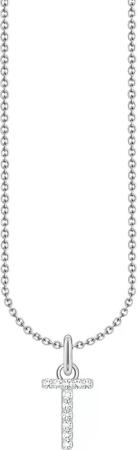 THOMAS SABO Kette mit Anhänger Buchstabe,