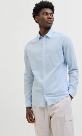 Jack & Jones Langarmhemd JJEBREEZE SHIRT