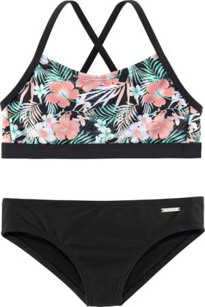 Chiemsee Bustier-Bikini im tropischen Print