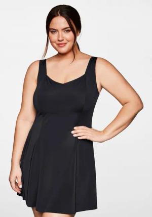 Sheego Badekleid Große Größen mit wattierten
