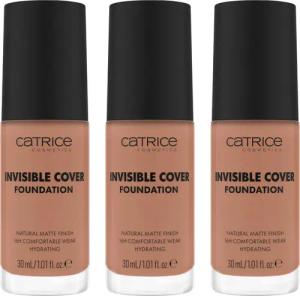Catrice Foundation Invisible Cover Foundation, 3-tlg.,