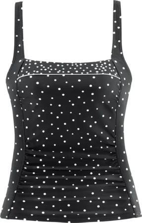 LASCANA Tankini-Top Leona, mit Pünktchenprint