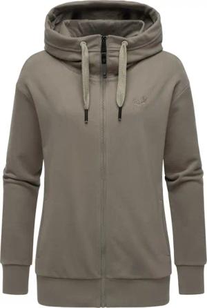 Ragwear Kapuzensweatjacke Yodis Zip weicher Damen