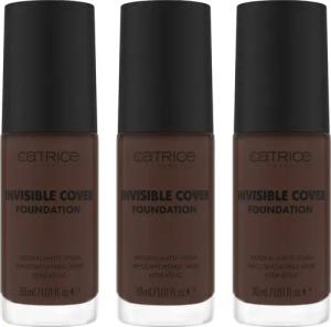 Catrice Foundation Invisible Cover Foundation, 3-tlg.,