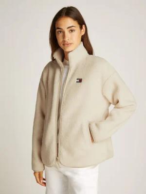 Tommy Jeans Curve Sweatjacke TJW TEDDY