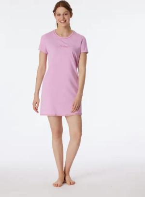 Schiesser Nachthemd Casual Essentials mit Statement-Print