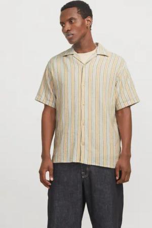 Jack & Jones Kurzarmhemd JORCOBA STRIPE