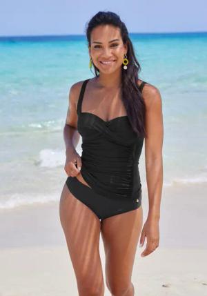LASCANA Tankini-Top Comfy, Bequeme Passform ohne