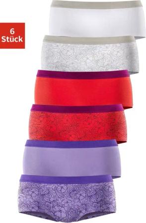 petite fleur Panty (6er-Pack) aus elastischer