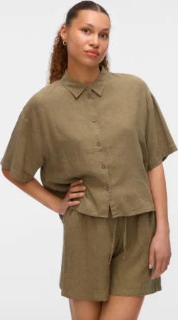 Vero Moda Hemdbluse VMLINN LINEN 2/4