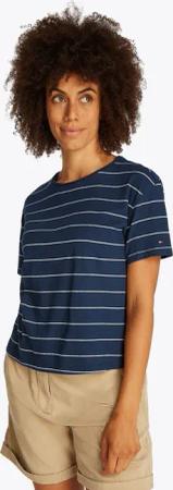 Tommy Hilfiger Kurzarmshirt MODERN CO LINEN